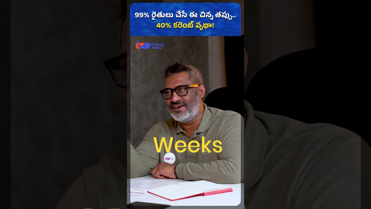 99% of farmers make this mistake, causing 40% power wastage.| Fishery News Telugu