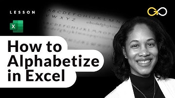 How to Alphabetize in Excel