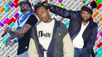Ol’ Dirty Bastard, Method Man & Raekwon, Intoxicated | Rhyme Scheme Highlighted