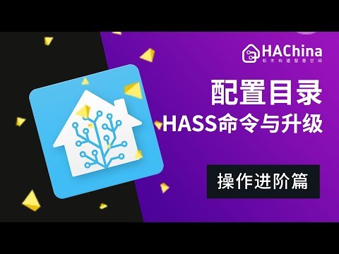 03-1 操作进阶篇：配置目录、hass命令与升级【HomeAssistant智能家居实战篇】
