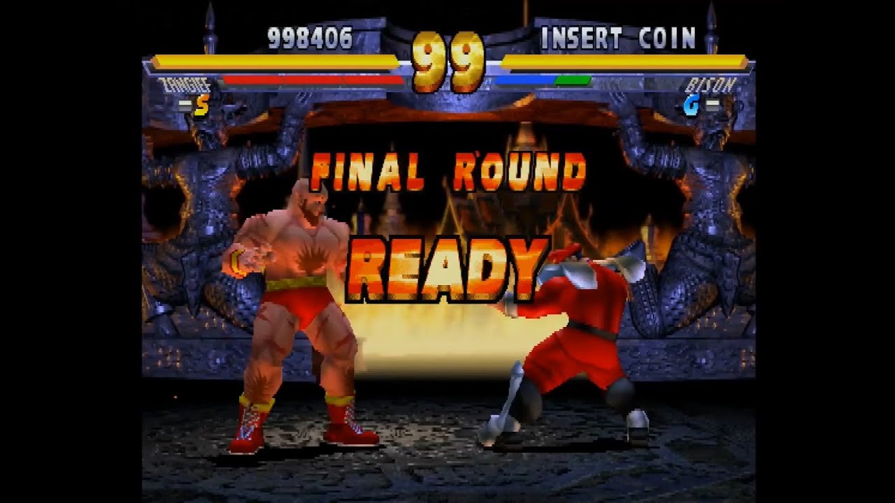 Street Fighter EX2 Plus (Real Sony ZN-2) Zangief Playthrough