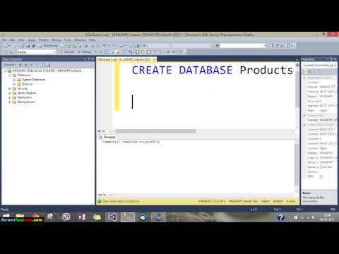 Connect database through C# code(Part-I: Creation Of Database table)