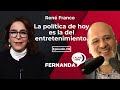 “No me gusta, pero es mi presidente”: René Franco