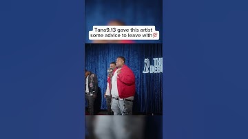 Watch as the host gives this artist some NEEDED advice💯💯 #thedebut #liveperformance
