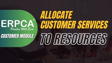 Effortless Resource Assignment: Allocating Customer Services in ERPCA
