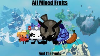 ☄️All Mixed Fruits - Find The Fruits Roblox☄️