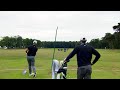 Jon Rahm's range session in Scotland with Toptracer