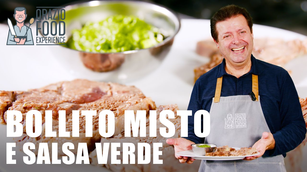 BOLLITO MISTO E SALSA VERDE - Ricetta tradizionale casalinga