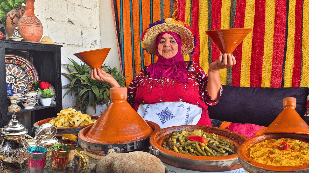 3 وصفات طاجين ولا أروع وسط أجواء مغربية دافئة