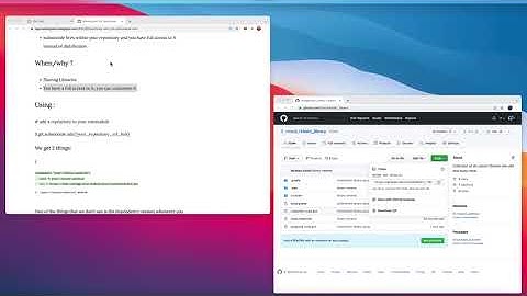 Git Submodules - Concepts