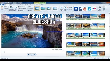 How to Create a Photo Slideshow using Windows Live Movie Maker | PC Tutorial #34