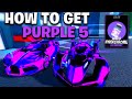 How to get level 5 purple hyperchrome easily in roblox jailbreak