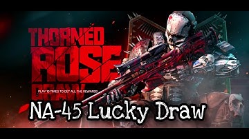 New! Thorned Rose Lucky Draw | NA-45 Lycanthorpe + Ruin Bone Collector | CODM Season 11 #StevieObie