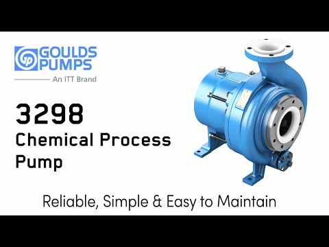 Upgraded 3298 Chemical Process Sealless Pump