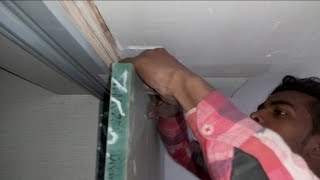 Wardrobe में! sliding Doors कितने M.M के लगाते हैं? || How to install sliding doors in the cupboard