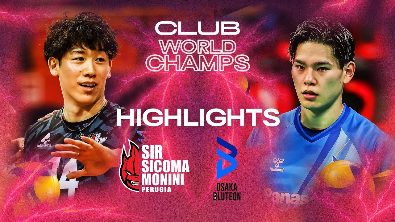 Perugia 🇮🇹 vs. Osaka Bluteon 🇯🇵 - Pool Play | Club World Championships 2025 | Highlights