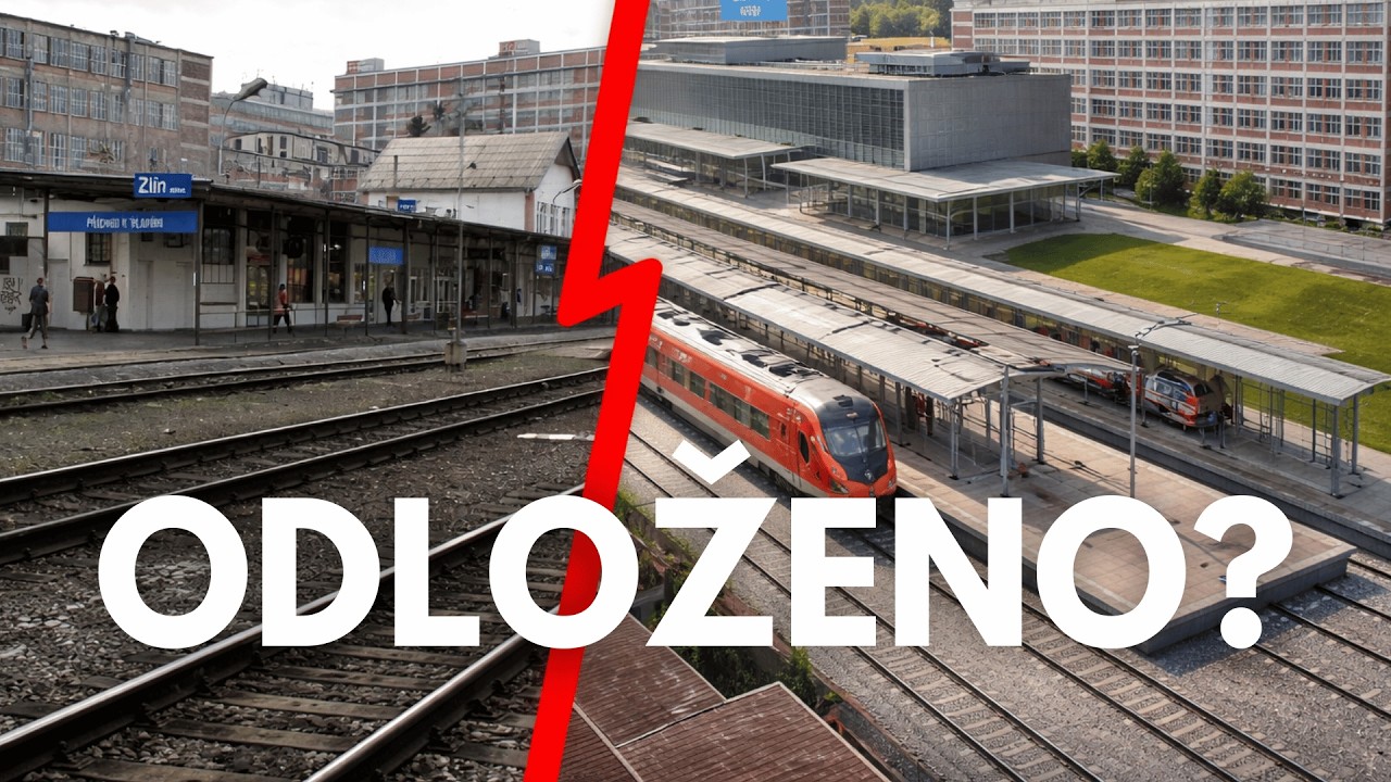 Katastrofální nádraží ve Zlíně