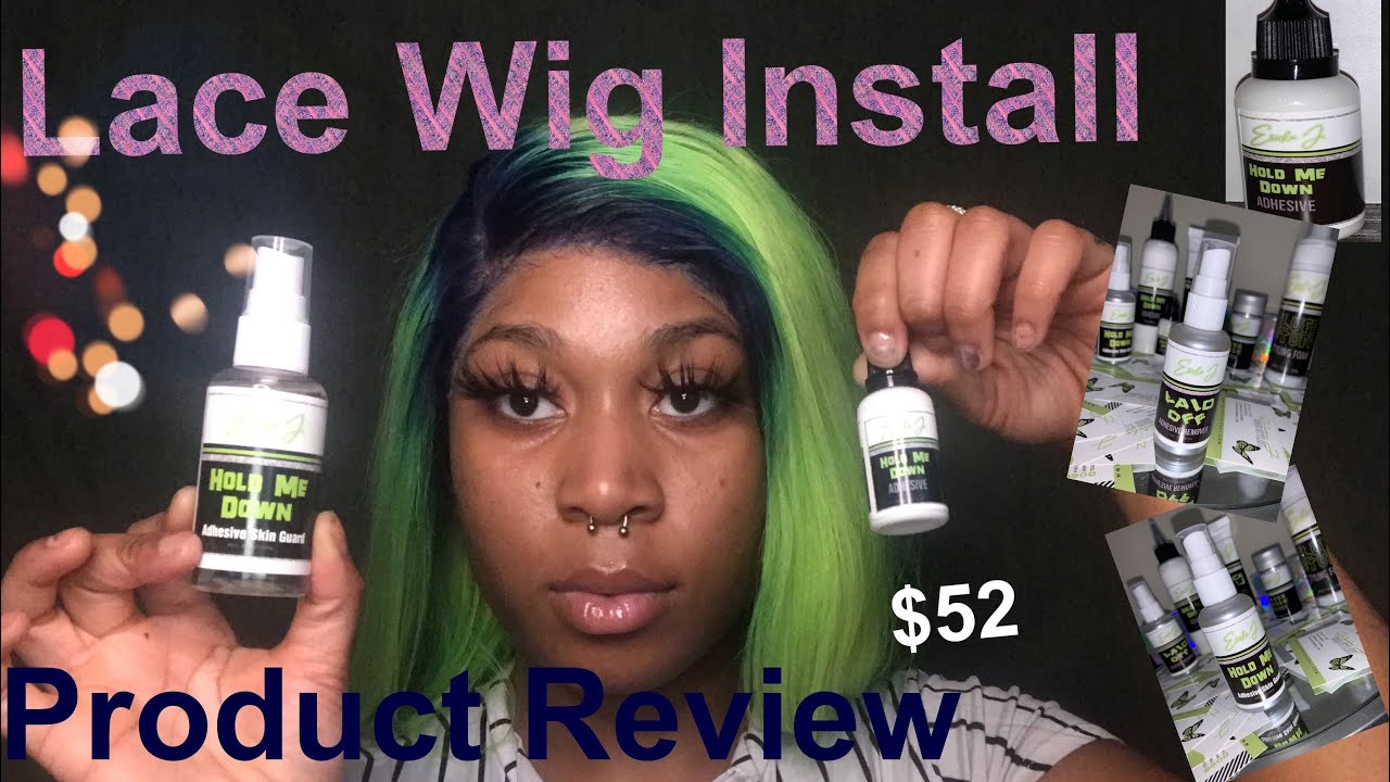 Lace Wig Install | Ericka J Hold Me Down System| Product Review | Cognac Queen|