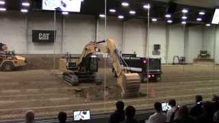Caterpillar's 336E H hydraulic hybrid excavator