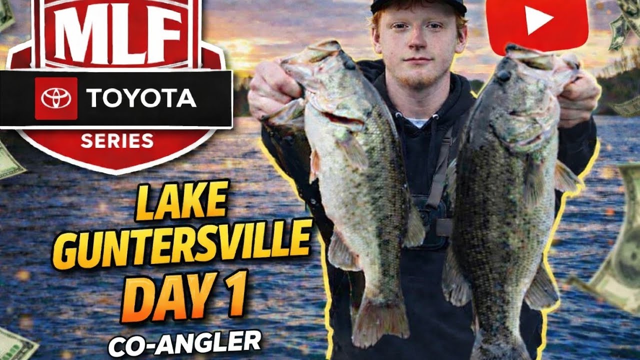 LAKE GUNTERSVILLE DAY 1 [Toyota series] Can I cash a check as a            CO-ANGLER? ''February''