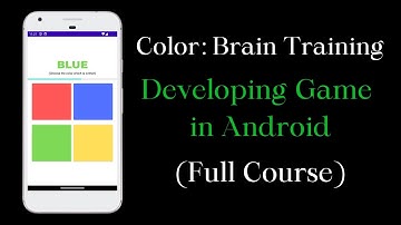 Creating Your First Android Game in Android Studio | Android App Development (2023)