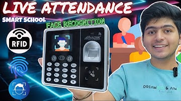Biometric Face Attendance Device Live data | College Best School Management | Realtime biometric