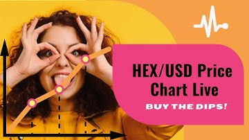 Live HEX / USDC Uniswap Price Chart With HEXessive Indicators