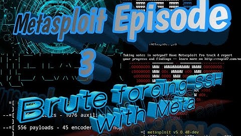 Learn System Hacking E3  Brute forcing SSH with Meta | Cyber Tech Shani