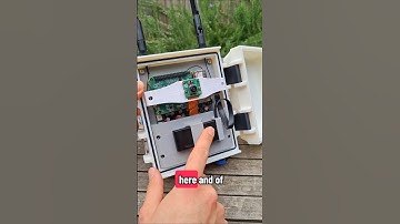 My latest self-contained Raspberry Pi Wildlife Monitor with 3D printed enclosure! #raspberrypi