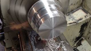 Machining A Stepped V Pulley .