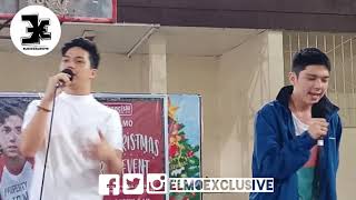 @superelmo and @LucianoArkin singing "Cold Summer Nights"