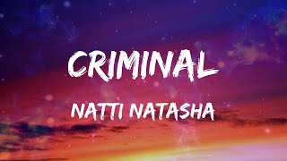 Natti Natasha - Criminal (Letras)