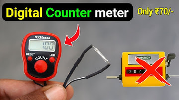 Counter meter kaise bnaye | How to make digital counter meter at home | DIY Counter meter
