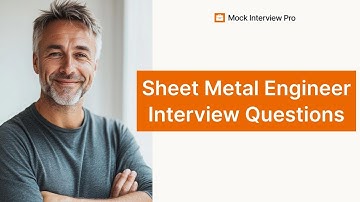 Most Common Sheet Metal Engineer Interview Questions