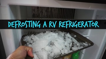How to Defrost a RV Refrigerator ~ Tips & Tricks from RV Travelers
