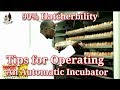 How to set & operate an Automatic egg incubator / How to set up a hatchery