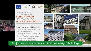 Alexandra Troi (Eurac Research) - The Historic Building Energy Retrofit Atlas (HiBERatlas)
