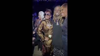 Lil Wayne watches 2 Chainz, Swizz Beatz + Tyga perform \\