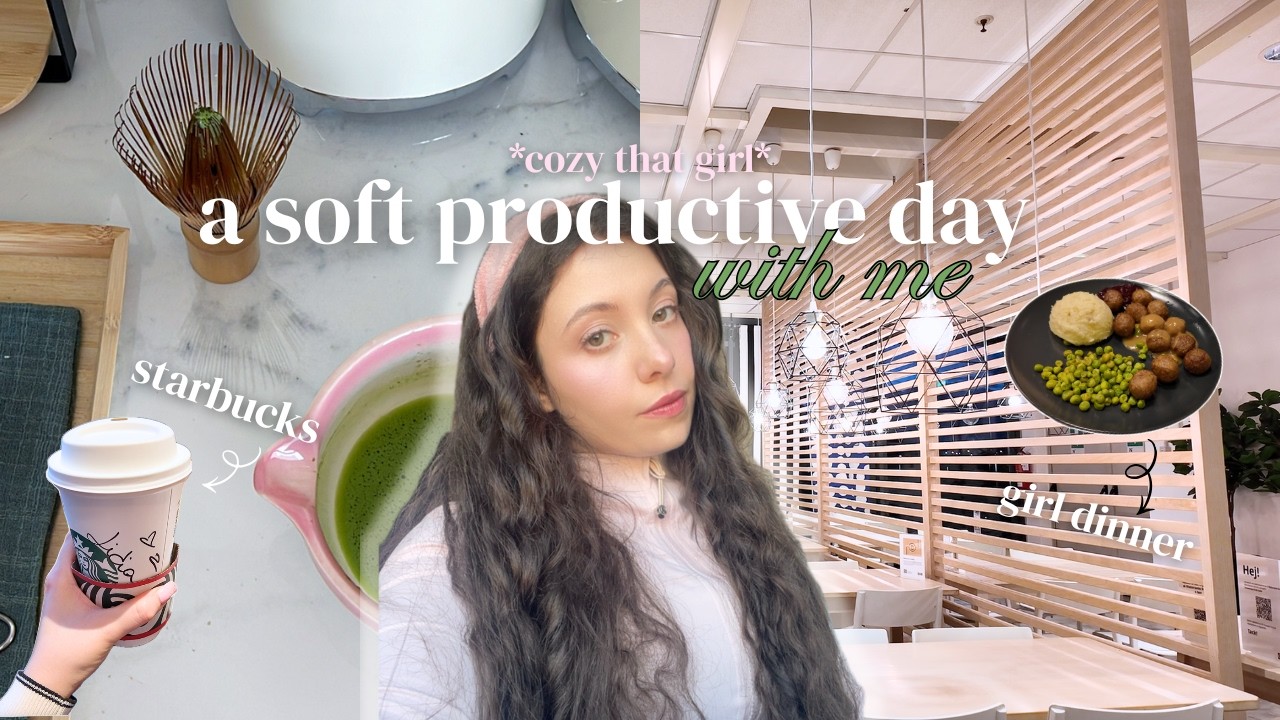 costruendo la mia soft productive life ✨ | productive day vlog