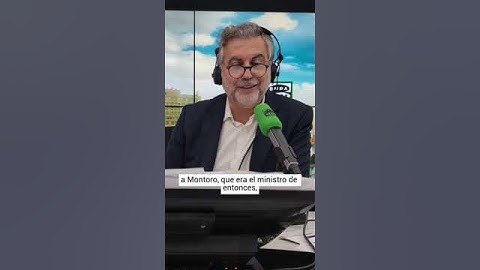 👉🏻 Alsina habla de las recriminaciones de María Jesús Montero: "Ejercicio de memoria histórica"