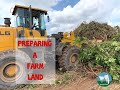 Clearing a Farm Land