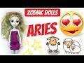 ARIES DOLL - ZODIAC MONSTER HIGH DOLL REPAINT by Poppen Atelier