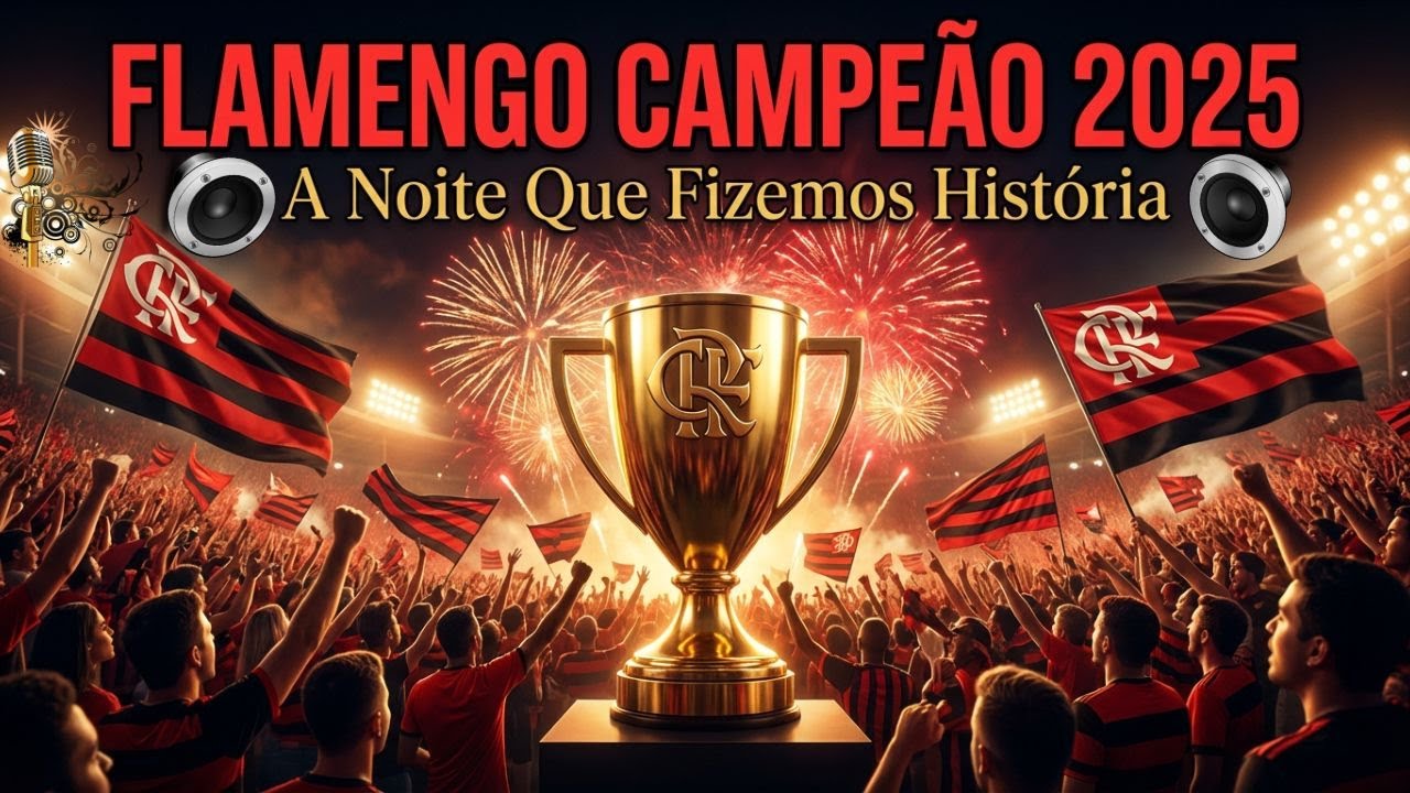 🎧🏆Gigante de Novo – O Reggae do Campeão Rubro-Negro Flamengo Campeão👑