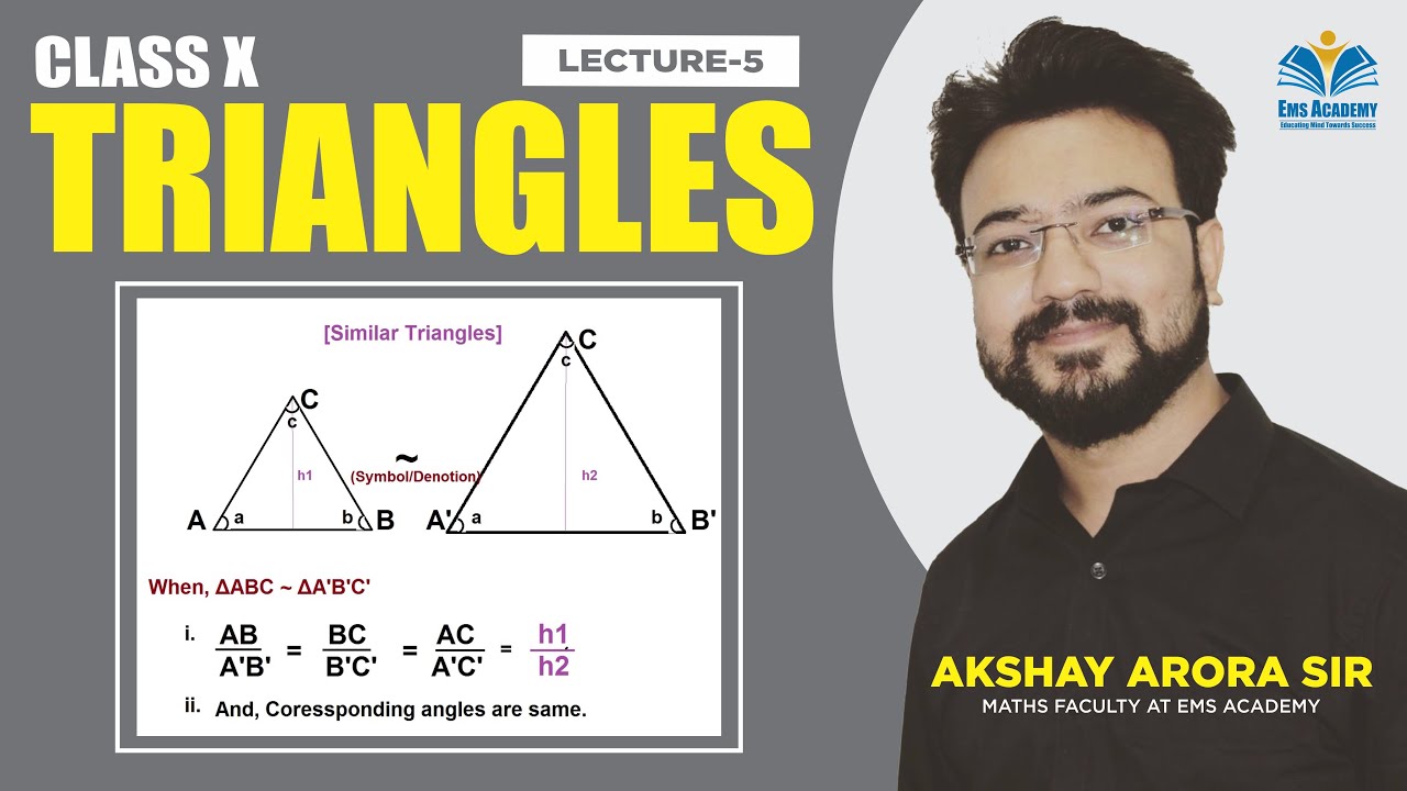 Triangles Lecture 5 YouTube
