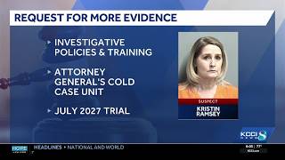 Lawyers for Kristin Ramsey seek training records, investigative polices from new cold case unit