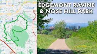 Best NW Calgary Loop: Edgemont Ravine and Nose Hill Loop
