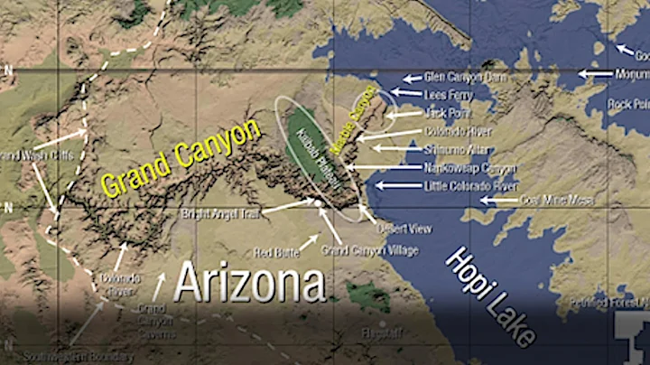 Example of the Grand Canyon Formation.