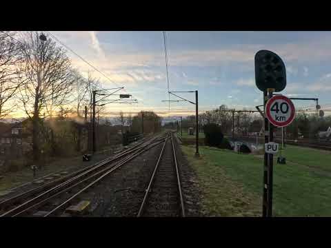 Führungstandfahrt  von Padborg nach Hamburg Hbf bei Tageslicht