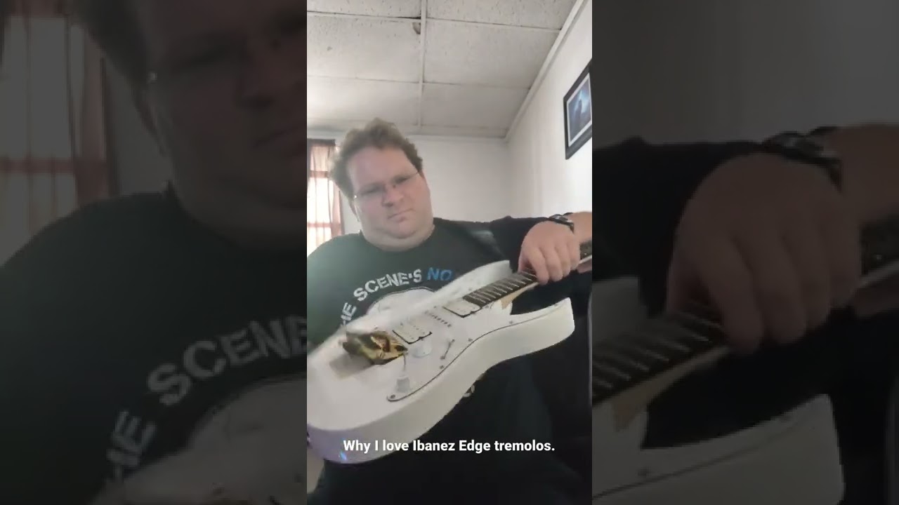 Watch Why I love the original Ibanez Edge tremolos. on YouTube Watch Why I love the original Ibanez Edge tremolos. on YouTube