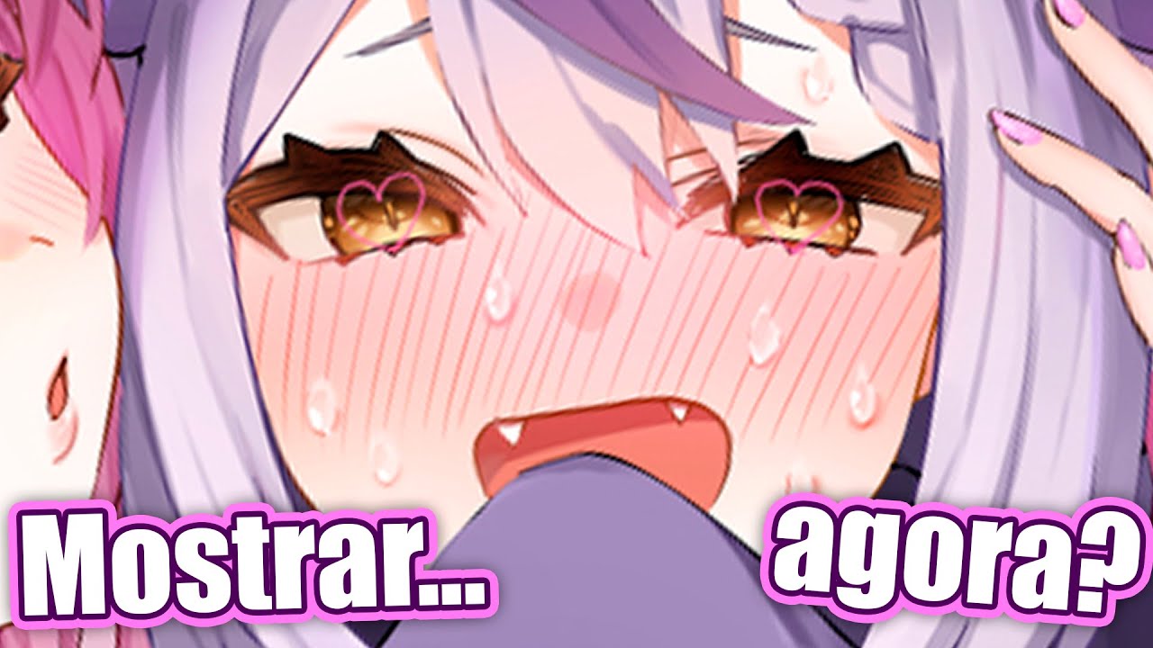 Gura desafia Laplus a mostrar seus peit0s...